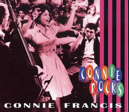 the album cover for Connie Francis - Connie Rocks [Import]