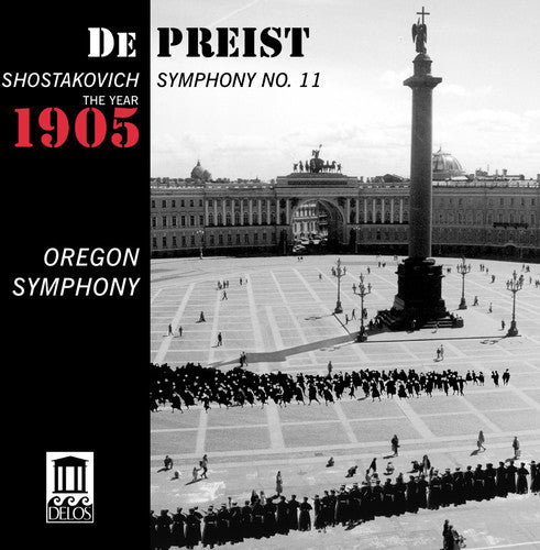 the album cover for James DePreist - Symphony 11: The Year 1905