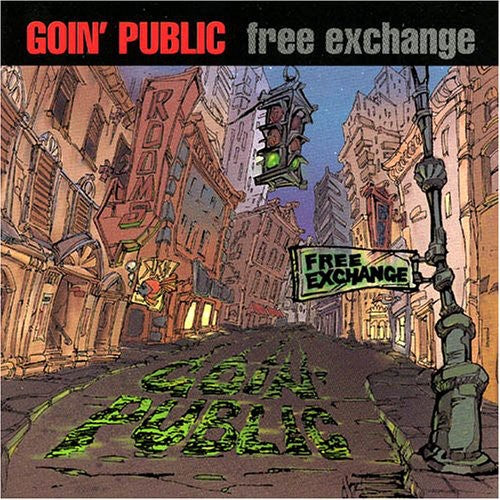 the album cover for Goin' Public - Free Exchange