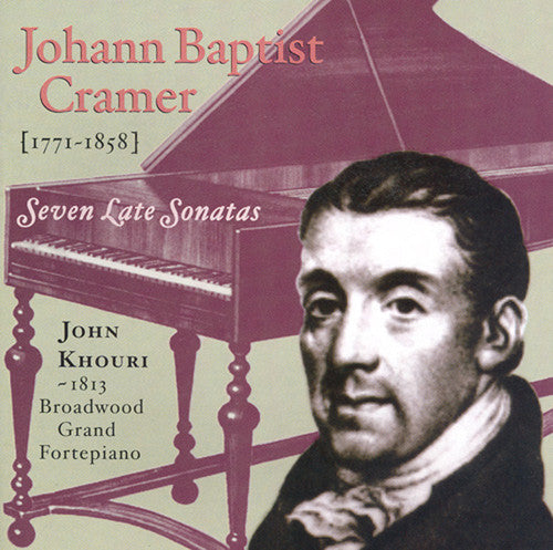 the album cover for John Khouri - Seven Late Sonatas
