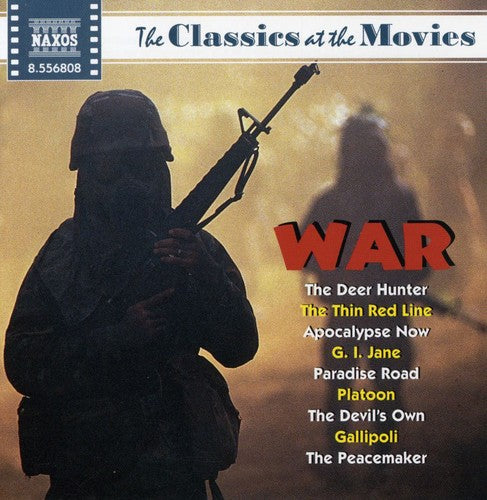 the album cover for Richard Edlinger - Classics At The Movies: War