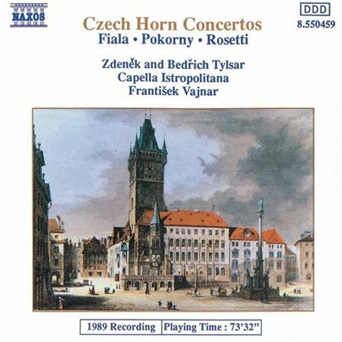 the album cover for Bedrich Tylsar - Czech Horn Concertos / Various