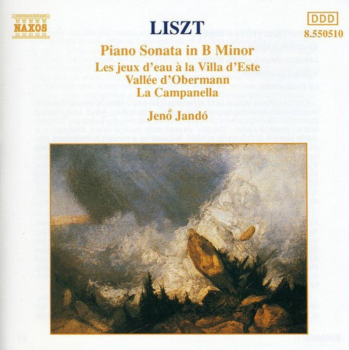 the album cover for JenÅ‘ JandÃ³ - Sonata in B / la Campanella
