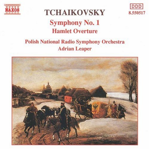 the album cover for Adrian Leaper - Symphony 1 / Hamlet Overture