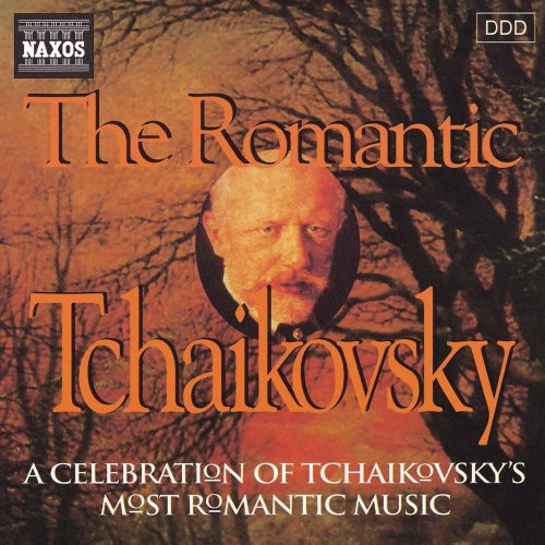 the album cover for Ondrej Lenard - Romantic Tchaikovsky