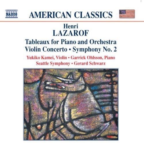the album cover for 'Mike Hoffman - Violin Concerto / Symphony 2