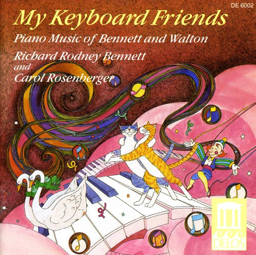 the album cover for Bennett, Richard / Rosenberger, Carol - My Keyboard Friends