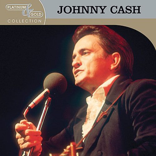 the album cover for Johnny Cash/Willie Nelson/George Jones - Platinum & Gold Collection [Remastered]