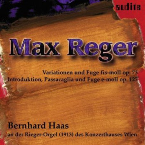 the album cover for M. REGER - Organ Music