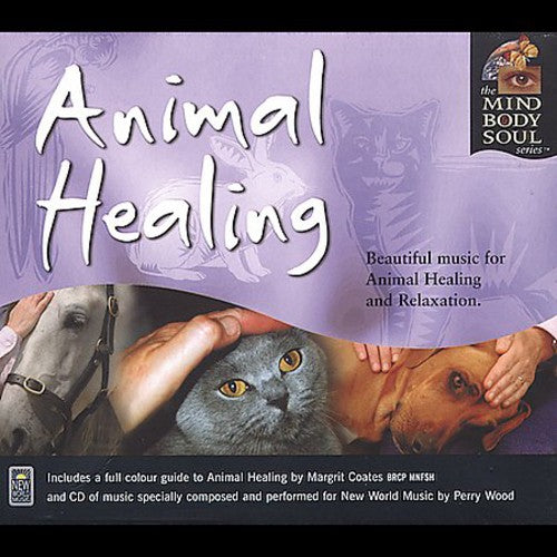 the album cover for Perry Wood - Animal Healing
