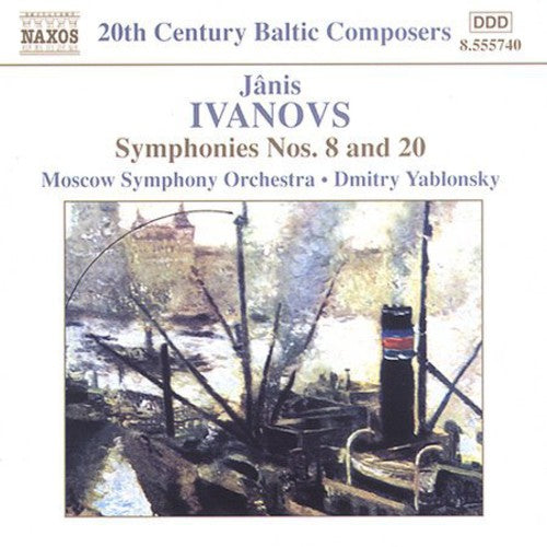 the album cover for Dmitry Yablonsky - Symphonies 8 & 20