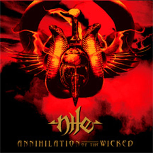 the album cover for Nile - Annihilation of the Wicked [Digipak]