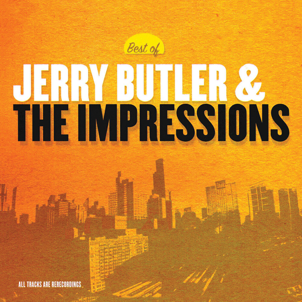the album cover for Jerry Butler & The Impressions - Best of