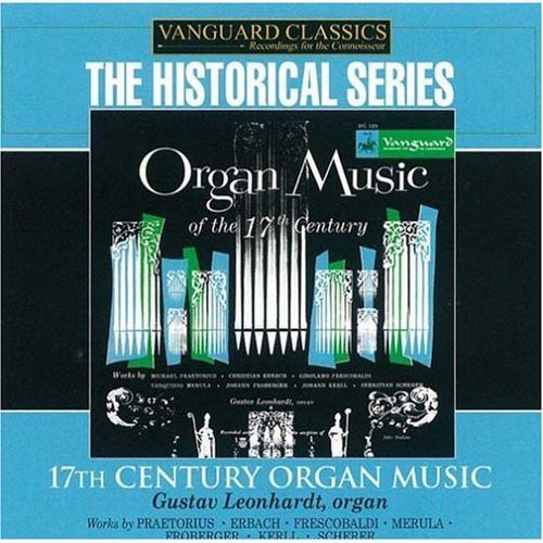 the album cover for GUSTAV LEONHARDT - Organ Music of the 1600s