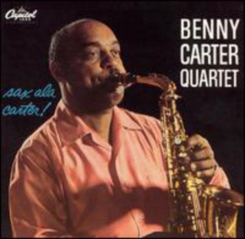 the album cover for Benny Carter - Sax a la Carter