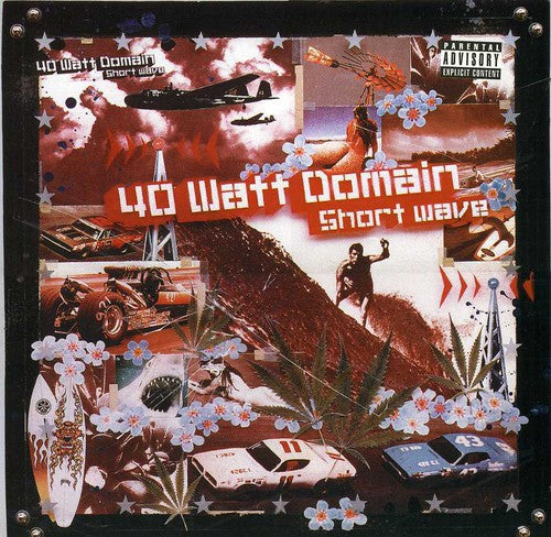 the album cover for Forty Watt Domain - Short Wave