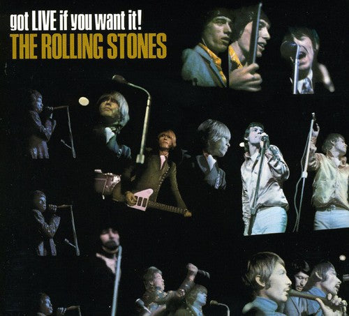 the album cover for The Rolling Stones - Got Live If You Want It