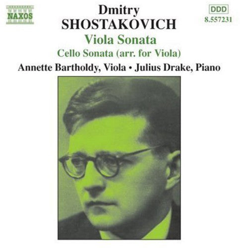 the album cover for Annette Bartholdy - Viola Sonata / Cello Santa Arr for Viola