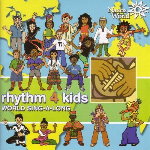 the album cover for Rhythm 4 Kids - Rhythm 4 Kids: World Sing-A-Long