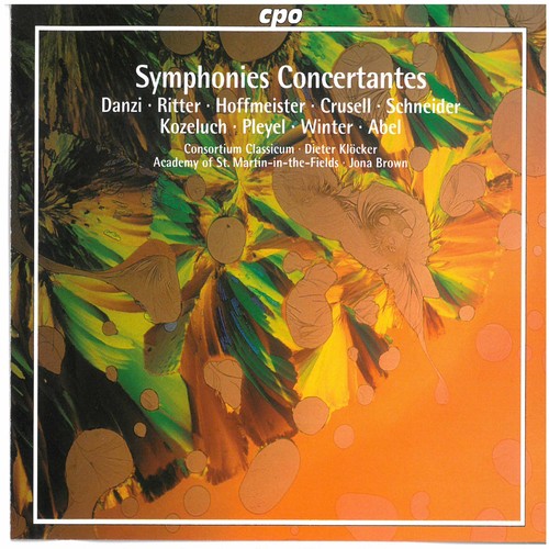 the album cover for Dieter KlÃ¶cker - Symphonies Concertantes: Klocker Edition 10