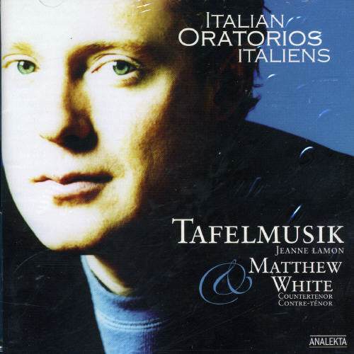 the album cover for Matthew White - Italian Oratorios