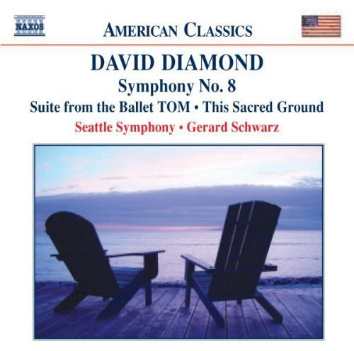 the album cover for Gerard Schwarz - Symphony 8