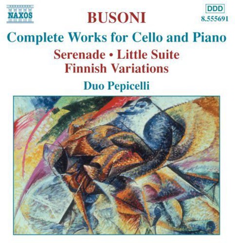 the album cover for Duo Pepicelli - Complete Works for Cello & Piano