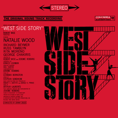the album cover for Leonard Bernstein - West Side Story (Original Soundtrack)