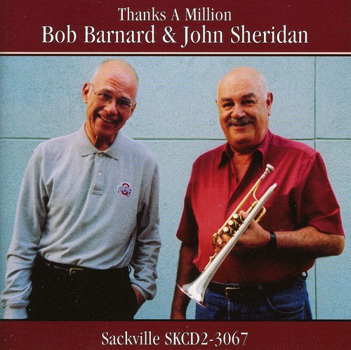 the album cover for John Sheridan - Thanks a Million