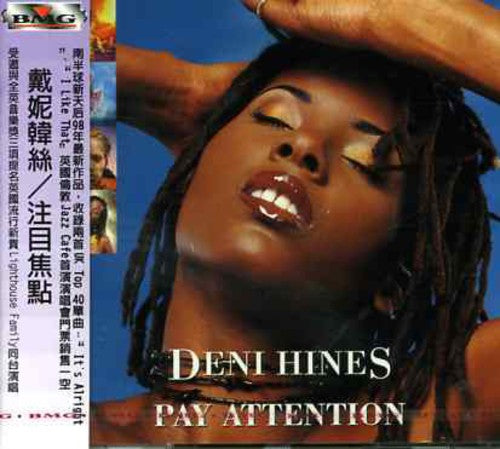the album cover for Deni Hines - Pay Attention [Import]