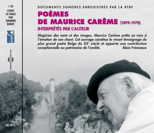 the album cover for Maurice Careme - Poemes de Maurice Careme