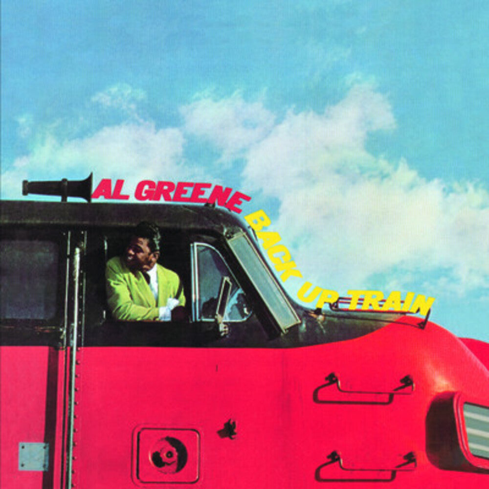 the album cover for Al Green - Back Up Train