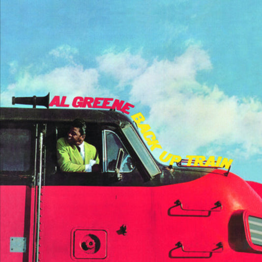 the album cover for Al Green - Back Up Train