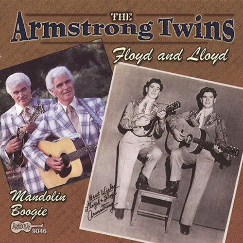 the album cover for Armstrong Twins - Mandolin Boogie