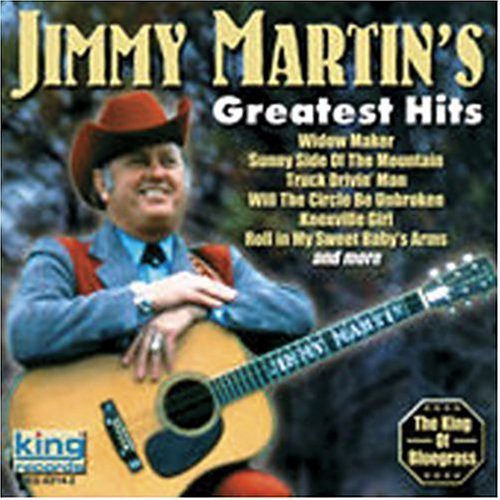 the album cover for Jimmy Martin - Greatest Hits