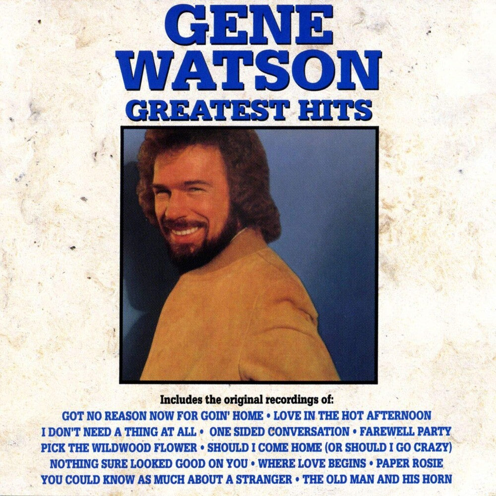 the album cover for Gene Watson - Greatest Hits