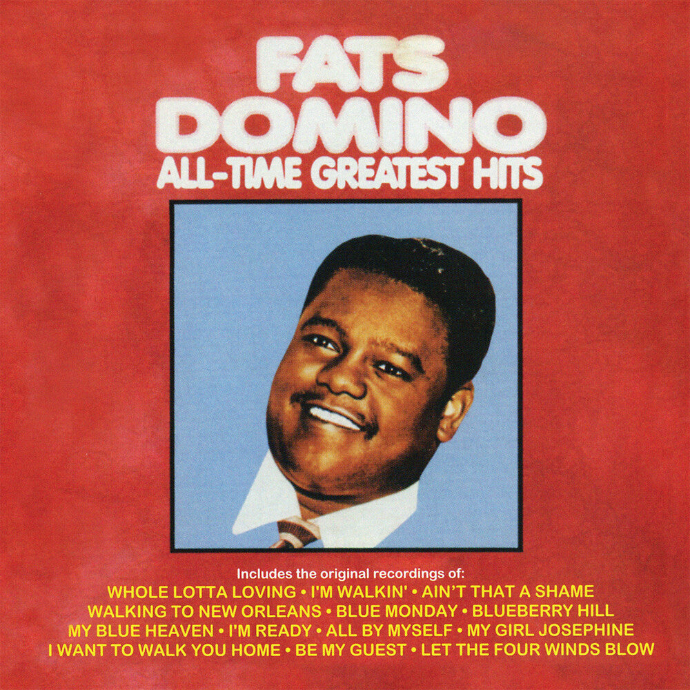 the album cover for Fats Domino - All Time Greatest Hits