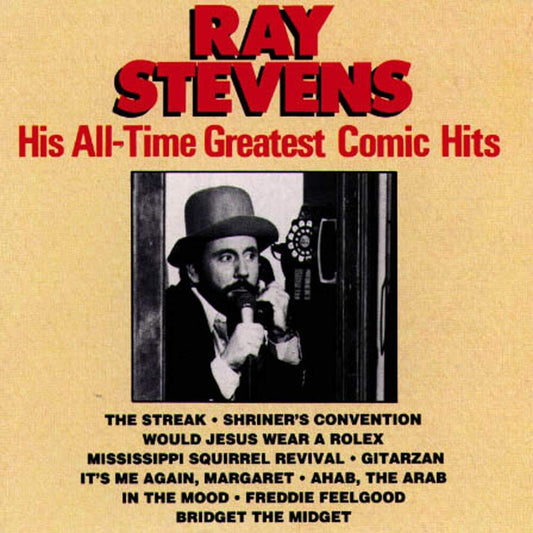the album cover for Ray Stevens - Greatest Comic Hits