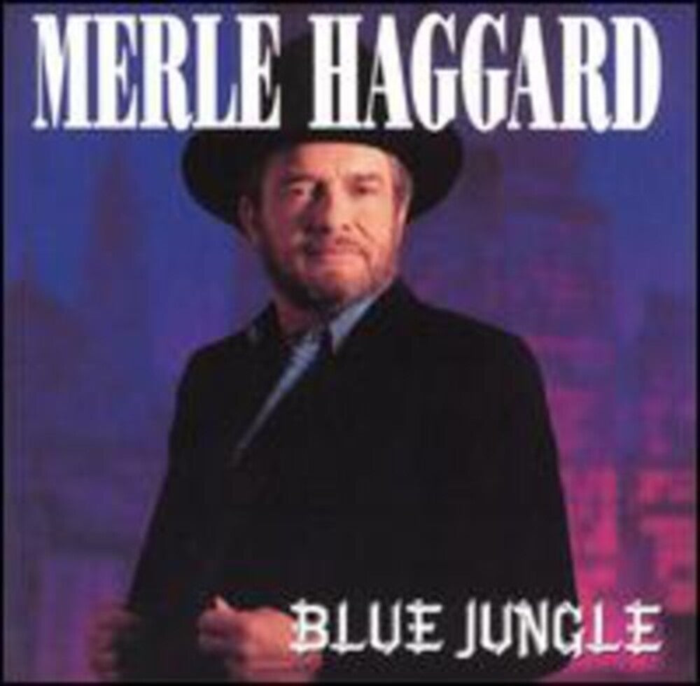 the album cover for Merle Haggard - Blue Jungle