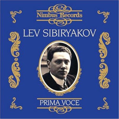 the album cover for Lev Sibiryakov - Recordings 1907-1913