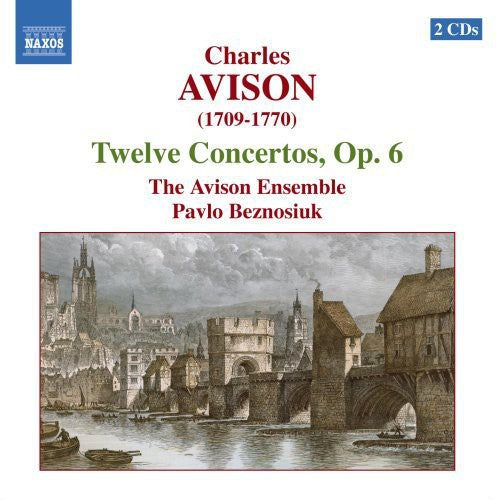 the album cover for Pavlo Beznosiuk - Twelve Concertos Op 6