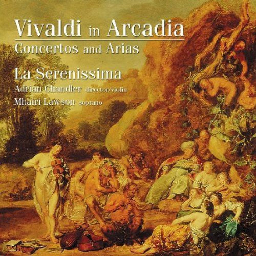 the album cover for Per Monsieur Pisendel - In Arcadia / Concertos & Arias