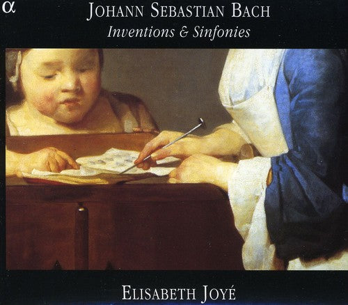 the album cover for Elisabeth Joye - Inventions & Sinfonias for Keyboard