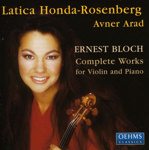 the album cover for E. BLOCH - Complete Works For Violin & Piano