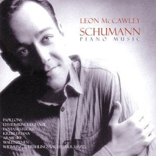 the album cover for Leon McCawley - Piano Music