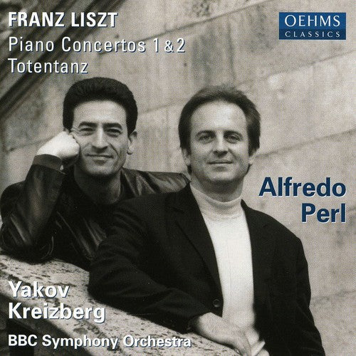 the album cover for F. LISZT - Piano Concertos 1 & 2