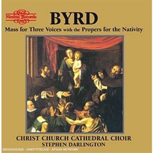 the album cover for Stephen Darlington - Mass for Three Voices with P