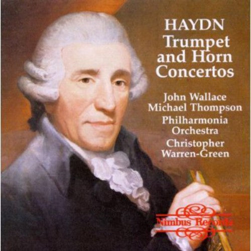 the album cover for J. HAYDN - Trumpet & Horn Concertos