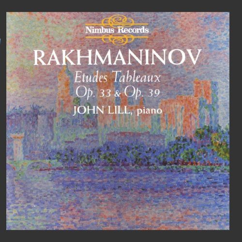 the album cover for John Lill - Etudes-Tableaux Op.33 & 39