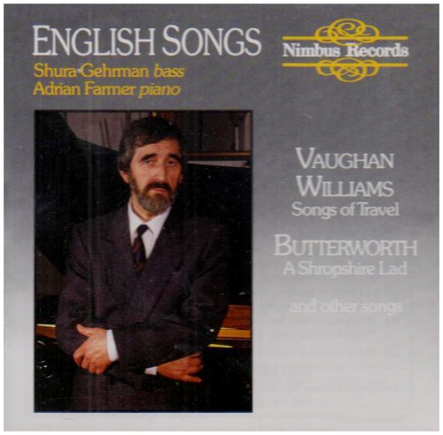 the album cover for Adrian Farmer - Songs of Travel